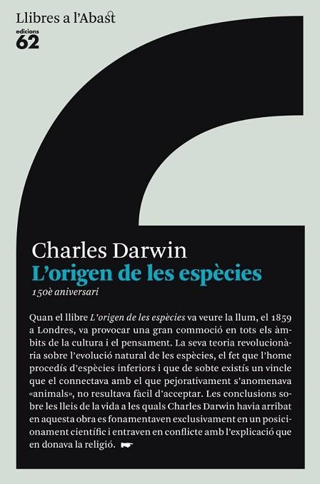 ORIGEN DE LES ESPECIES, L' | 9788429761849 | DARWIN, CHARLES | Llibreria Drac - Librería de Olot | Comprar libros en catalán y castellano online