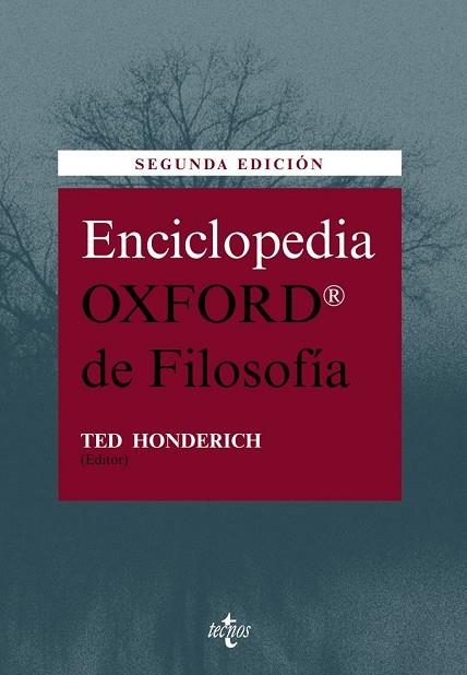 ENCICLOPEDIA OXFORD DE FILOSOFIA | 9788430947805 | HONDERICH, TED | Llibreria Drac - Llibreria d'Olot | Comprar llibres en català i castellà online