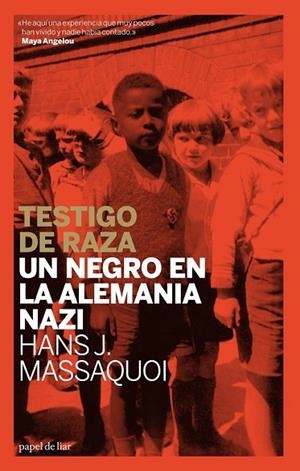 TESTIGO DE RAZA UN NEGRO EN LA ALEMANIA NAZI | 9788493667931 | ANGELOU, MAYA | Llibreria Drac - Llibreria d'Olot | Comprar llibres en català i castellà online