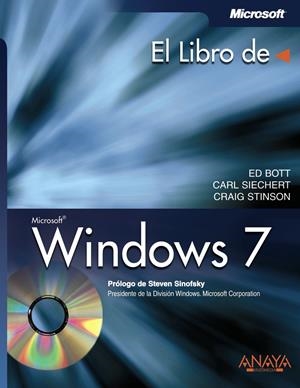 WINDOWS 7 (EL LIBRO DE) | 9788441527058 | BOTT, ED; SIECHERT, CARL | Llibreria Drac - Llibreria d'Olot | Comprar llibres en català i castellà online