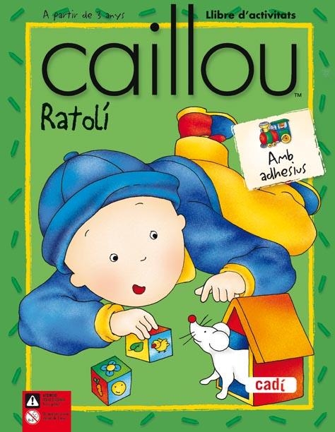 RATOLI LLIBRE D'ACTIVITATS CAILLOU | 9788447460380 | VV.AA. | Llibreria Drac - Llibreria d'Olot | Comprar llibres en català i castellà online