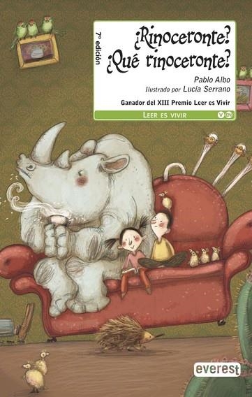 RINOCERONTE QUÉ RINOCERONTE | 9788444145235 | PÉREZ, PABLO | Llibreria Drac - Llibreria d'Olot | Comprar llibres en català i castellà online