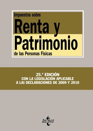 IMPUESTOS SOBRE RENTA Y  PATRIMONIO DE LAS PERSONAS FÍSICAS | 9788430950652 | Llibreria Drac - Llibreria d'Olot | Comprar llibres en català i castellà online