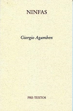 NINFAS | 9788492913435 | AGAMBEN, GIORGIO | Llibreria Drac - Llibreria d'Olot | Comprar llibres en català i castellà online