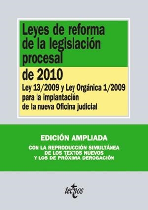 LEY DE REFORMA DE LA LEGISLACION PROCESAL DE 2010 | 9788430950362 | AA.VV. | Llibreria Drac - Llibreria d'Olot | Comprar llibres en català i castellà online