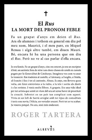 RUS, EL: LA MORT DEL PRONOM FEBLE | 9788493743550 | TARTERA, ROGER | Llibreria Drac - Llibreria d'Olot | Comprar llibres en català i castellà online