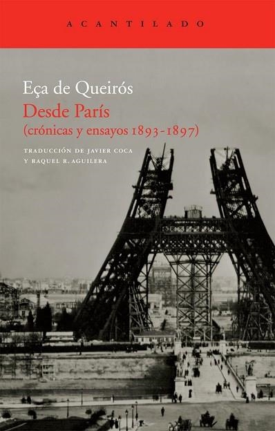 DESDE PARIS | 9788492649730 | QUEIROS, EÇA DE | Llibreria Drac - Llibreria d'Olot | Comprar llibres en català i castellà online