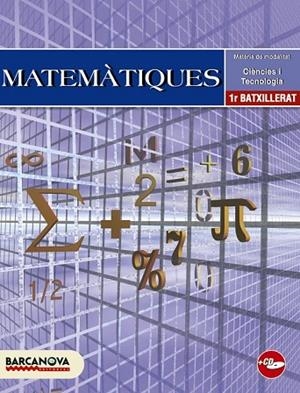 MATEMATIQUES 1R BATXILLERAT | 9788448923280 | GARCIA, R.; I ALTRES | Llibreria Drac - Librería de Olot | Comprar libros en catalán y castellano online