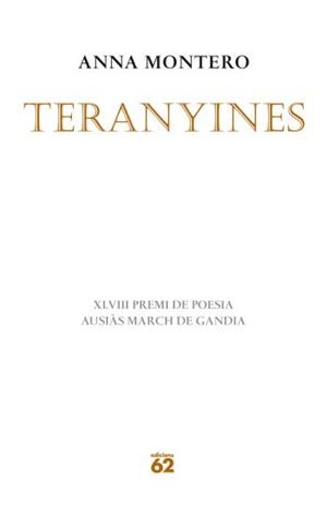 TERANYINES | 9788429767285 | MONTERO, ANNA | Llibreria Drac - Llibreria d'Olot | Comprar llibres en català i castellà online