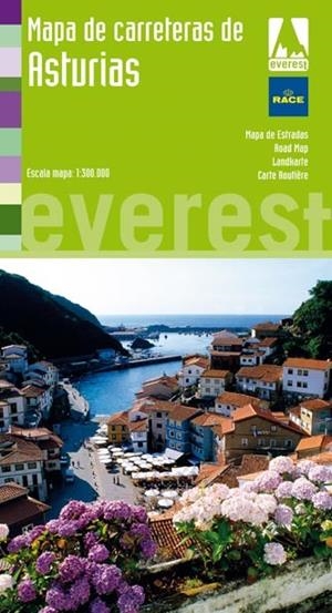 MAPA DE CARRETERAS DE ASTURIAS | 9788444131009 | CARTOGRAFÍA EVEREST | Llibreria Drac - Librería de Olot | Comprar libros en catalán y castellano online