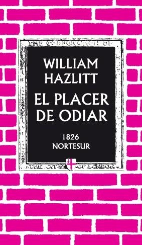 PLACER DE ODIAR, EL | 9788493683436 | HAZLITT, WILLIAM | Llibreria Drac - Llibreria d'Olot | Comprar llibres en català i castellà online