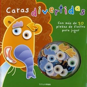 CARAS DIVERTIDAS. CON MAS DE 20 PIEZAS DE FIELTRO PARA JUGAR | 9788408093404 | AA.VV. | Llibreria Drac - Librería de Olot | Comprar libros en catalán y castellano online