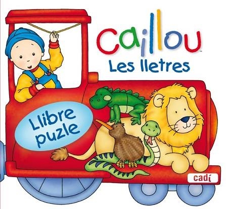 CAILLOU LES LLETRES. LLIBRE PUZLE | 9788447460625 | CHOUETTE PUBLISHING | Llibreria Drac - Llibreria d'Olot | Comprar llibres en català i castellà online