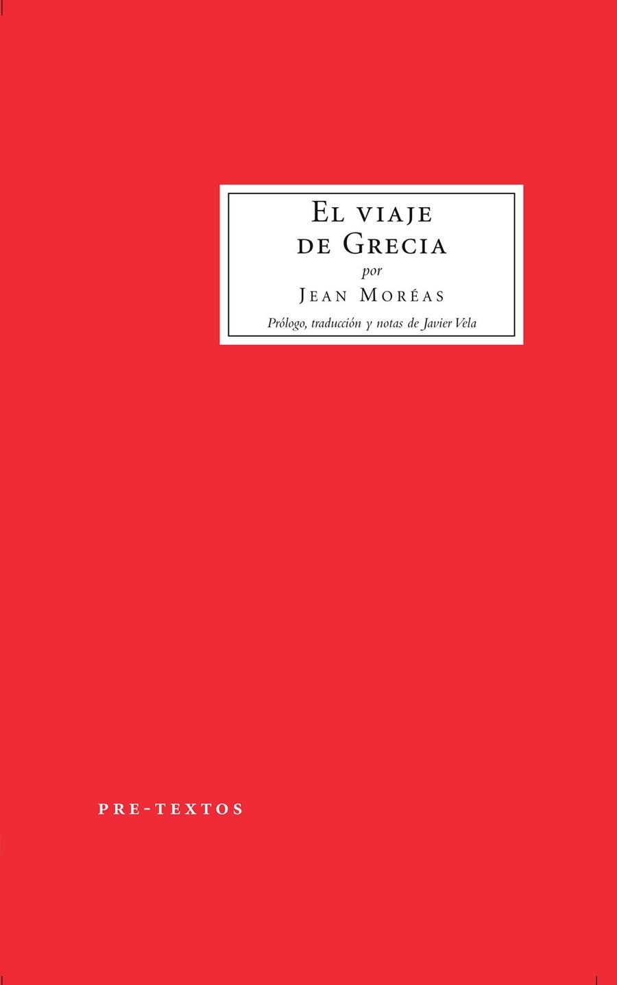 VIAJE DE GRECIA, EL | 9788492913572 | MOREAS, JEAN | Llibreria Drac - Llibreria d'Olot | Comprar llibres en català i castellà online