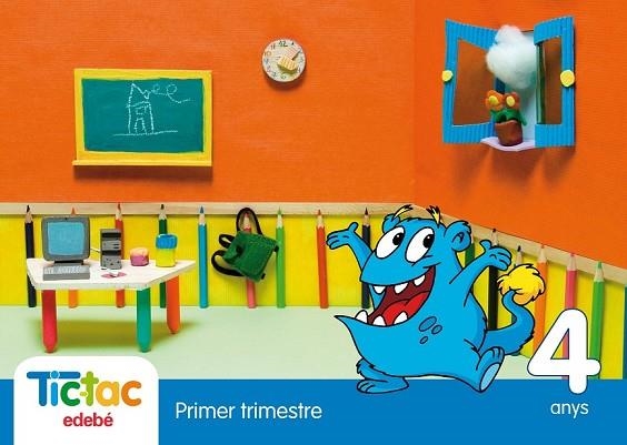 TIC TAC 4 ANYS PRIMER TRIMESTRE | 9788423697335 | EDEBÉ, OBRA COLECTIVA | Llibreria Drac - Llibreria d'Olot | Comprar llibres en català i castellà online