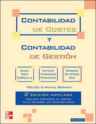 CONTABILIDAD DE COSTES Y CONTABILIDAD DE GESTION | 9788448170943 | SAEZ, ANGEL | Llibreria Drac - Llibreria d'Olot | Comprar llibres en català i castellà online