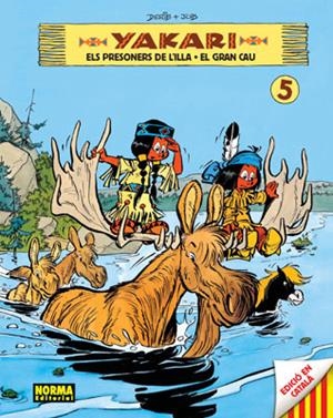 YAKARI 5 (PRESONERS DE L'ILLA + EL GRAN CAU) | 9788467903430 | DERIB ; JOB | Llibreria Drac - Llibreria d'Olot | Comprar llibres en català i castellà online