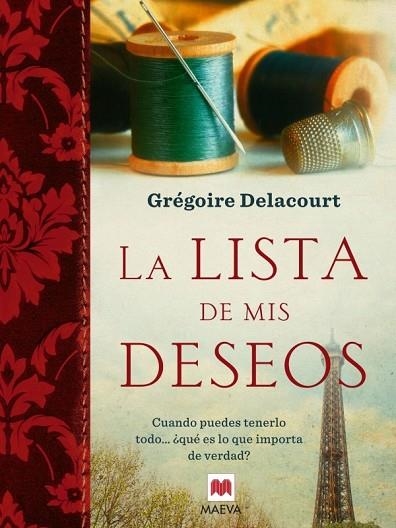 LISTA DE MIS DESEOS, LA | 9788415532552 | DELACOURT, GREGOIRE | Llibreria Drac - Librería de Olot | Comprar libros en catalán y castellano online