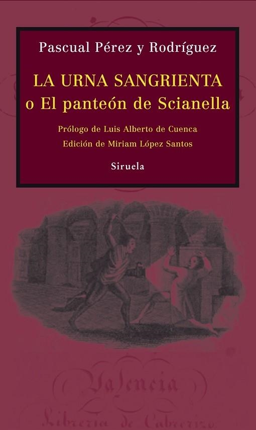 URNA SANGRIENTA O EL PANTEON DE SCIANELLA, LA | 9788498414035 | PÉREZ, PASCUAL | Llibreria Drac - Llibreria d'Olot | Comprar llibres en català i castellà online