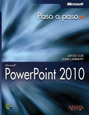 POWERPOINT 2010. PASO A PASO | 9788441528574 | COX, JOYCE; LAMBERT, JOAN | Llibreria Drac - Llibreria d'Olot | Comprar llibres en català i castellà online