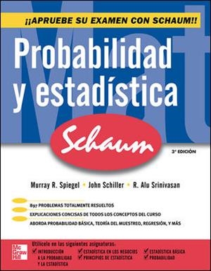 PROBABILIDAD Y ESTADISTICA: 897 PROBLEMAS RESUELTOS | 9786071502704 | SPIEGEL | Llibreria Drac - Llibreria d'Olot | Comprar llibres en català i castellà online