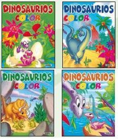 DINOSAURIOS (COLOR) | 9788430522422 | SUSAETA, EQUIPO | Llibreria Drac - Llibreria d'Olot | Comprar llibres en català i castellà online