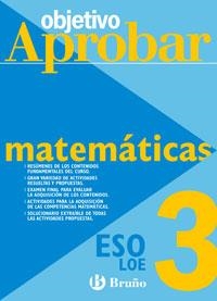 OBJETIVO APROBAR MATEMATICAS 3 ESO | 9788421660102 | VV.AA. | Llibreria Drac - Llibreria d'Olot | Comprar llibres en català i castellà online