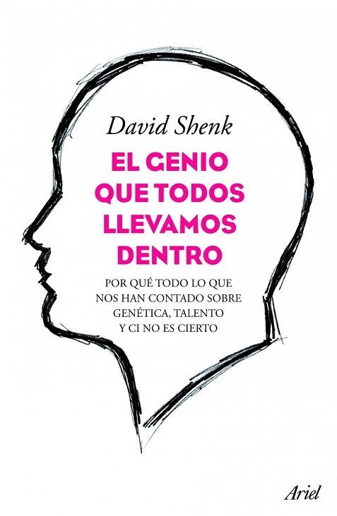 GENIO QUE TODOS LLEVAMOS DENTRO, EL | 9788434413429 | SHENK, DAVID | Llibreria Drac - Llibreria d'Olot | Comprar llibres en català i castellà online