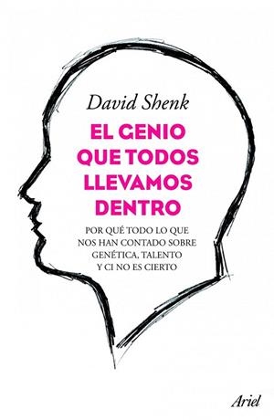 GENIO QUE TODOS LLEVAMOS DENTRO, EL | 9788434413429 | SHENK, DAVID | Llibreria Drac - Llibreria d'Olot | Comprar llibres en català i castellà online