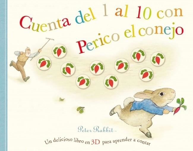 CUENTA DEL 1 AL 10 CON PERICO EL CONEJO | 9788448832285 | POTTER, BEATRIX | Llibreria Drac - Llibreria d'Olot | Comprar llibres en català i castellà online