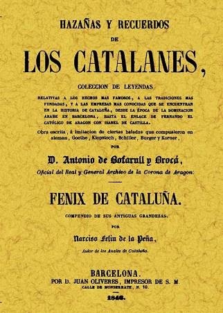 HAZAÑAS Y RECUERDOS DE LOS CATALANES | 9788497615532 | BOFARULL, ANTONIO DE | Llibreria Drac - Llibreria d'Olot | Comprar llibres en català i castellà online