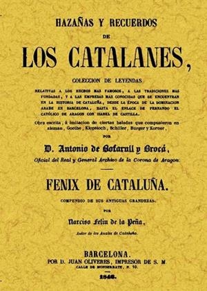 HAZAÑAS Y RECUERDOS DE LOS CATALANES | 9788497615532 | BOFARULL, ANTONIO DE | Llibreria Drac - Llibreria d'Olot | Comprar llibres en català i castellà online