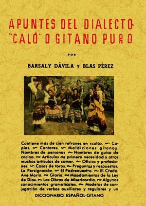 APUNTES DEL DIALECTO CALO O GITANO PURO | 9788497612364 | DAVILA, BARSALY | Llibreria Drac - Llibreria d'Olot | Comprar llibres en català i castellà online