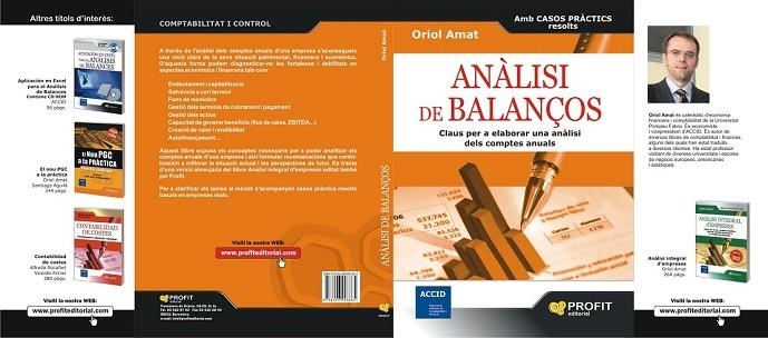 ANALISI DE BALANÇOS | 9788496998865 | AMAT, ORIOL | Llibreria Drac - Librería de Olot | Comprar libros en catalán y castellano online