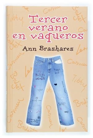 TERCER VERANO EN VAQUEROS | 9788467508598 | BRASHARES, ANN | Llibreria Drac - Llibreria d'Olot | Comprar llibres en català i castellà online