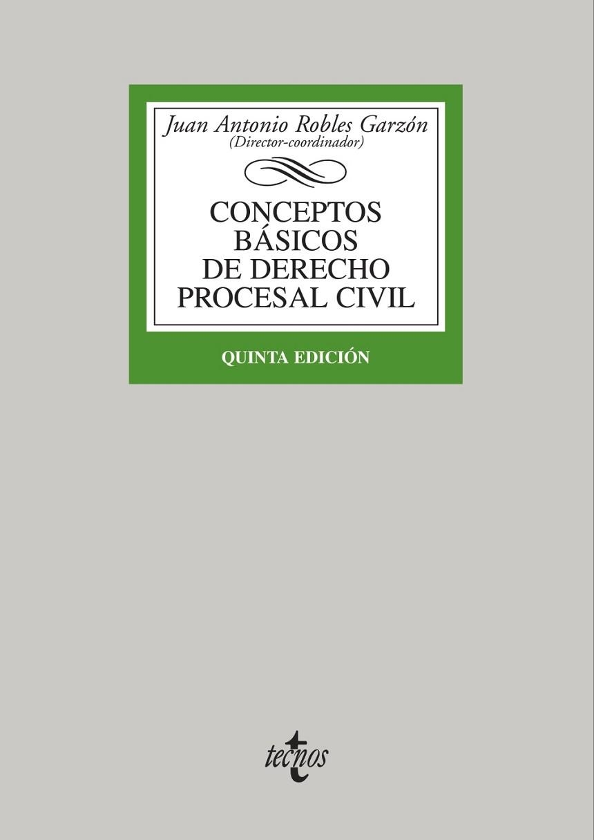 CONCEPTOS BÁSICOS DE DERECHO PROCESAL CIVIL (QUINTA EDICION) | 9788430959426 | ROBLES, JUAN ANTONIO (COORD.) | Llibreria Drac - Llibreria d'Olot | Comprar llibres en català i castellà online