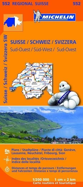 SUISSE SUD-OUEST (MAPA REGIONAL 552) | 9782067183742 | AA.DD. | Llibreria Drac - Llibreria d'Olot | Comprar llibres en català i castellà online