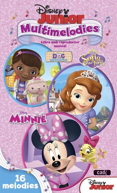 DISNEY JUNIOR. MULTIMELODIES. LLIBRE AMB REPRODUCTOR MUSICAL | 9788447461462 | WALT DISNEY COMPANY | Llibreria Drac - Llibreria d'Olot | Comprar llibres en català i castellà online