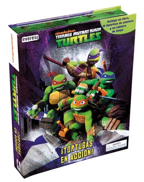 TEENAGE MUTANT NINJA TURTLES TORTUGAS EN ACCIÓN | 9788444169705 | NICKELODEON | Llibreria Drac - Llibreria d'Olot | Comprar llibres en català i castellà online