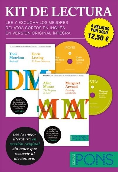 KIT DE LECTURA. TONI MORRISON / DORIS LESSING / ALICE MUNRO / MARGARET ATWWOD | 9788415846796 | AA.VV. | Llibreria Drac - Llibreria d'Olot | Comprar llibres en català i castellà online