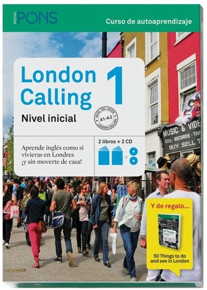 LONDON CALLING 1 (NIVEL A1-A2) (2 LIBROS + 2 CD + 50 THINGS TO SEE AND DO IN LON | 9788484439912 | Llibreria Drac - Llibreria d'Olot | Comprar llibres en català i castellà online