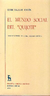 MUNDO SOCIAL DEL " QUIJOTE", EL | 9788424910600 | Salazar Rinc¾n, Javier | Llibreria Drac - Llibreria d'Olot | Comprar llibres en català i castellà online