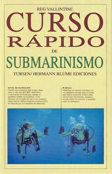 CURSO RAPIDO DE SUBMARINISMO | 9788487756658 | VALLINTINE, REG | Llibreria Drac - Llibreria d'Olot | Comprar llibres en català i castellà online