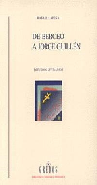 DE BERCEO A JORGE GUILLEN | 9788424918545 | LAPESA, RAFAEL | Llibreria Drac - Llibreria d'Olot | Comprar llibres en català i castellà online