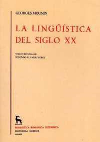 LINGUISTICA DEL SIGLO XX,LA | 9788424912215 | MOUNIN,GEORGES | Llibreria Drac - Llibreria d'Olot | Comprar llibres en català i castellà online