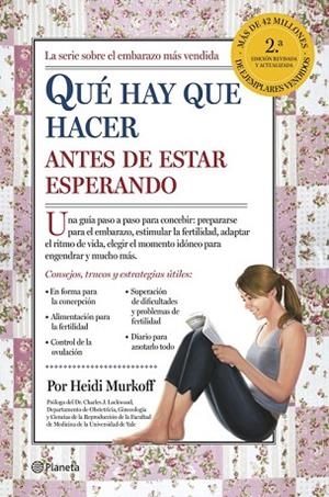 QUÉ HAY QUE HACER ANTES DE ESTAR ESPERANDO | 9788408122982 | MURKOFF, HEIDI ; MAZEL, SHARON | Llibreria Drac - Llibreria d'Olot | Comprar llibres en català i castellà online