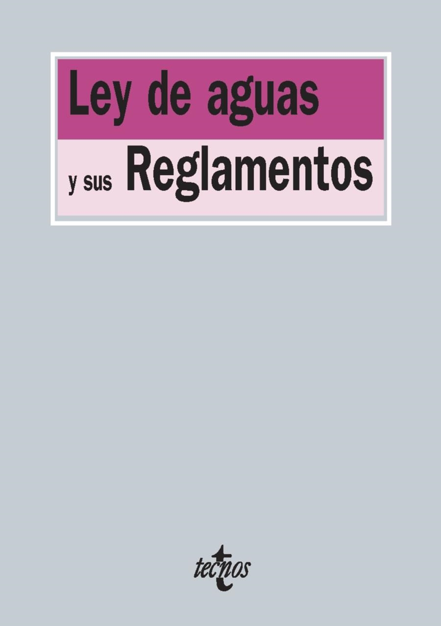 LEY DE AGUAS Y SUS REGLAMENTOS | 9788430960897 | AAVV | Llibreria Drac - Llibreria d'Olot | Comprar llibres en català i castellà online