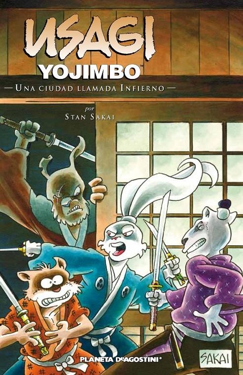 USAGI YOJIMBO. UNA CIUDAD LLAMADA INFIERNO | 9788468479897 | SAKAI, STAN | Llibreria Drac - Llibreria d'Olot | Comprar llibres en català i castellà online