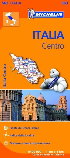 MAPA REGIONAL ITALIA CENTRO (REGIONAL 563) | 9782067184015 | AAVV | Llibreria Drac - Llibreria d'Olot | Comprar llibres en català i castellà online