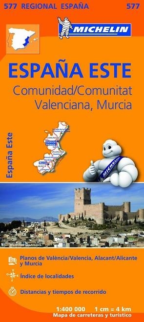 COMUNIDAD VALENCIANA Y  MURCIA (MAPA REGIONAL 577) | 9782067184404 | AAVV | Llibreria Drac - Llibreria d'Olot | Comprar llibres en català i castellà online